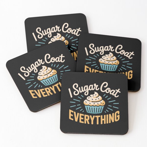 Item preview, Sarcastic Baker Saying I Sugar Coat Everything Sweet Humor designed and sold by faridman.