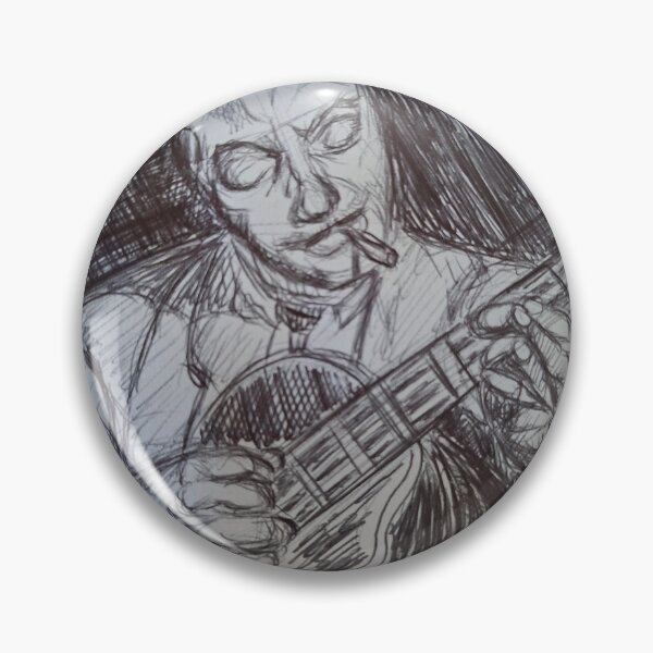 Item preview, Django Reinhardt designed and sold by ALE-ESCAPES.