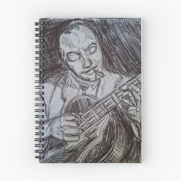 Item preview, Django Reinhardt designed and sold by ALE-ESCAPES.