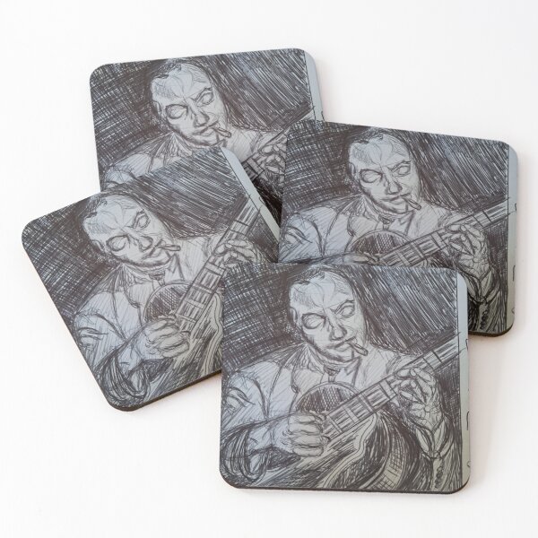 Item preview, Django Reinhardt designed and sold by ALE-ESCAPES.