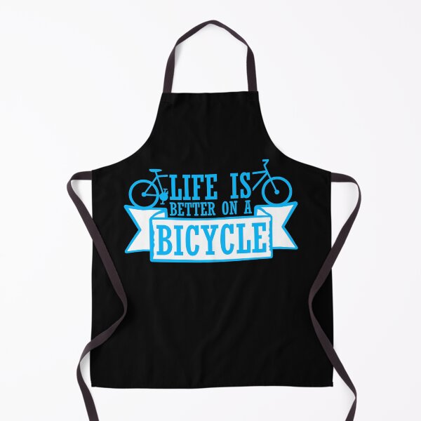 Item preview, Life is better on a bicycle Cycling Quote Sport Hobby Rider designed and sold by shirt-o-mat.