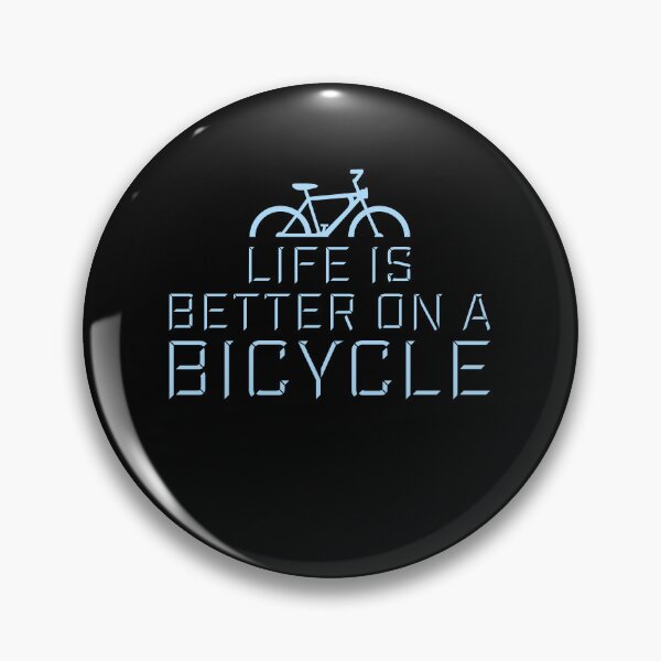 Item preview, Life is better on a bicycle Cycling Quote Sport Hobby Rider designed and sold by shirt-o-mat.