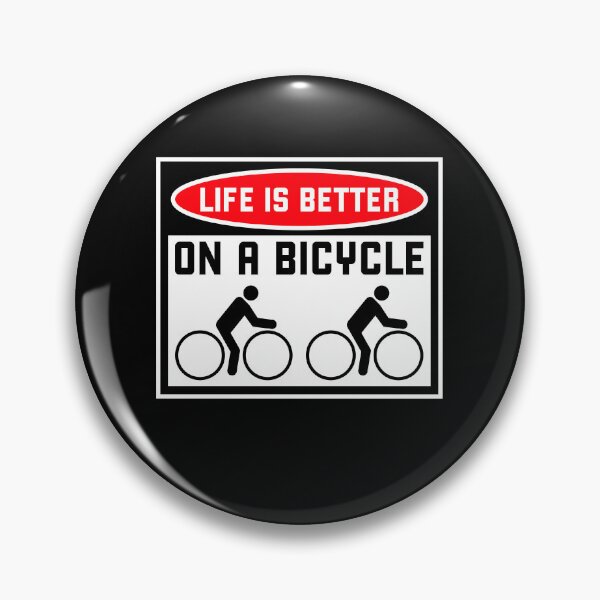 Item preview, Life is better on a bicycle Cycling Quote Sport Hobby Rider designed and sold by shirt-o-mat.