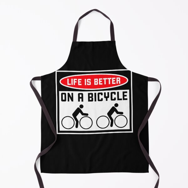 Item preview, Life is better on a bicycle Cycling Quote Sport Hobby Rider designed and sold by shirt-o-mat.