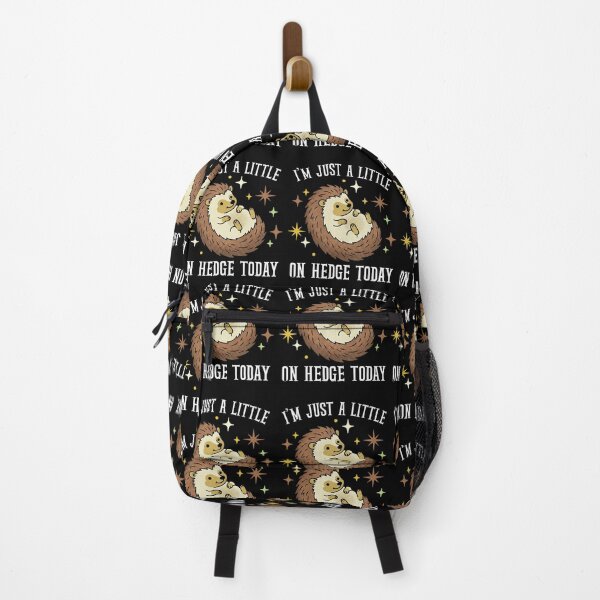 Item preview, Im Just A Little On Hedge Today Funny Anxiety Hedgehog Illustration designed and sold by FreshVibe Prints.