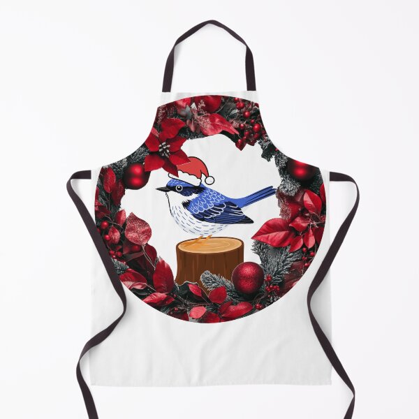 Item preview, Fairy Wren Christmas designed and sold by LukiHaze.