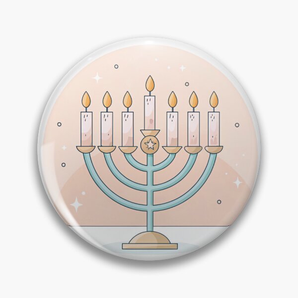 Item preview, Modern Menorah Hanukkah Festival of Lights Design designed and sold by A1MarketDesigne.