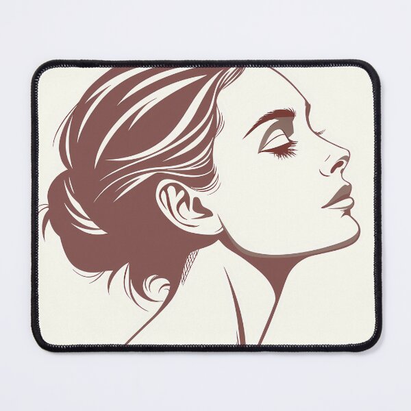 Item preview, Quiet Strength – A Modern Feminine Portrait designed and sold by TrendThreadsfor.