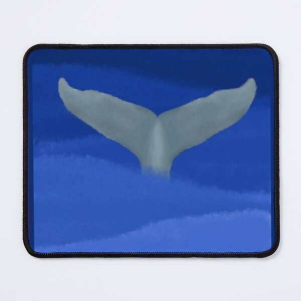 Item preview, Watercolor Whale in the Ocean designed and sold by outofbuck.