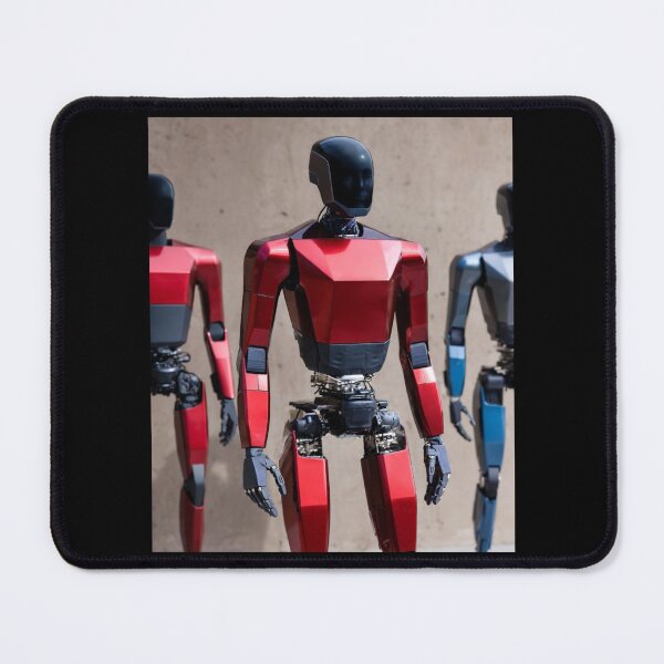 Item preview, humanoid robot art designed and sold by TEEJAMBOREE.