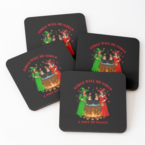 Item preview, Girls Will Be Girls Witches A Pint of Magic Coven designed and sold by TeeARTHY.