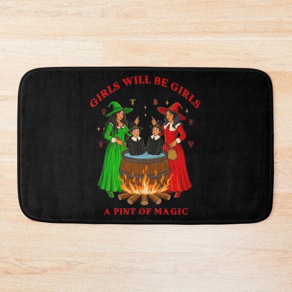 Item preview, Girls Will Be Girls Witches A Pint of Magic Coven designed and sold by TeeARTHY.