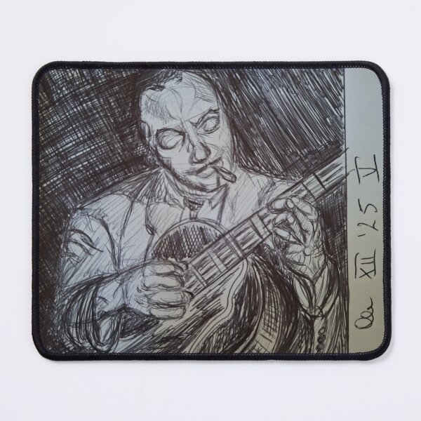 Item preview, Django Reinhardt designed and sold by ALE-ESCAPES.