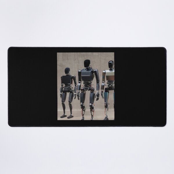 Item preview, humanoid robot art designed and sold by TEEJAMBOREE.