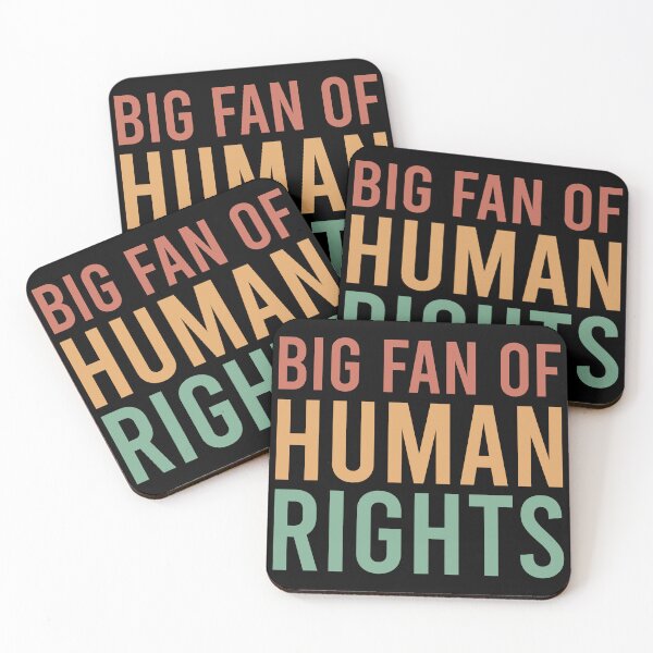 Item preview, Big Fan Of Human Rights designed and sold by kolshi-shop.