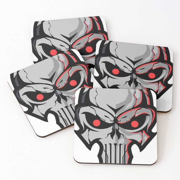 Item preview, Skull cool with red eyes designed and sold by GravicPopart21.