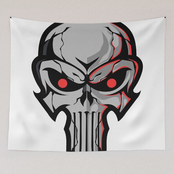 Item preview, Skull cool with red eyes designed and sold by GravicPopart21.
