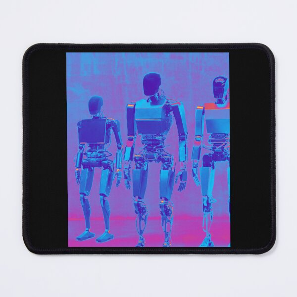 Item preview, humanoid robot art designed and sold by TEEJAMBOREE.