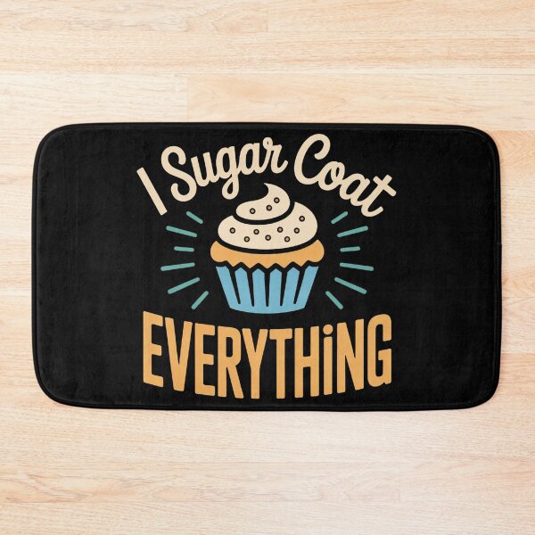 Item preview, Retro Baking Quote I Sugar Coat Everything Sweet Sarcasm designed and sold by faridman.