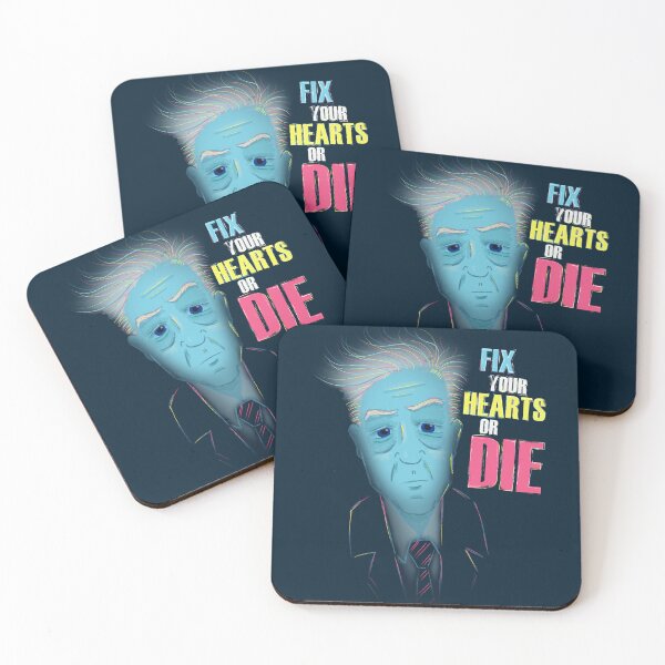 Item preview, David Lynch "Fix Your Hearts or Die" designed and sold by Mile Square Designs.