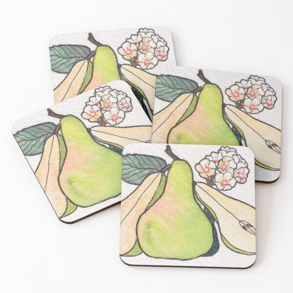 Item preview, pears trio designed and sold by Rachel Patterson.