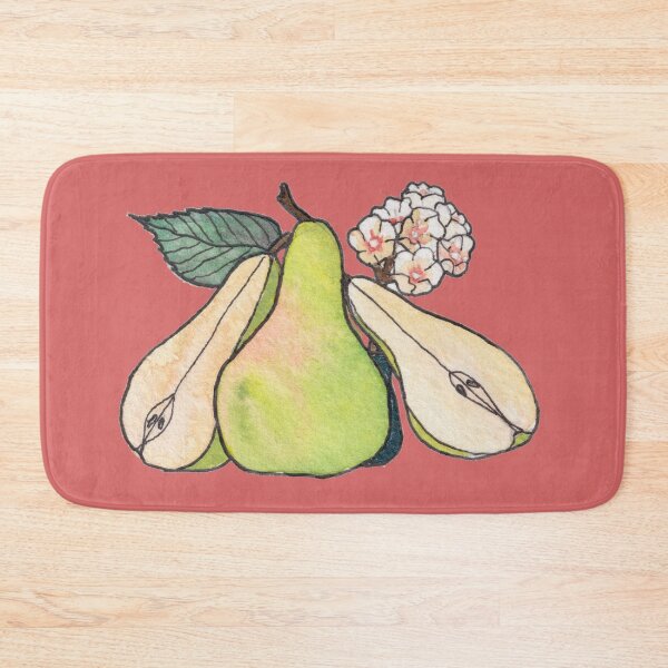 Item preview, pears trio designed and sold by Rachel Patterson.