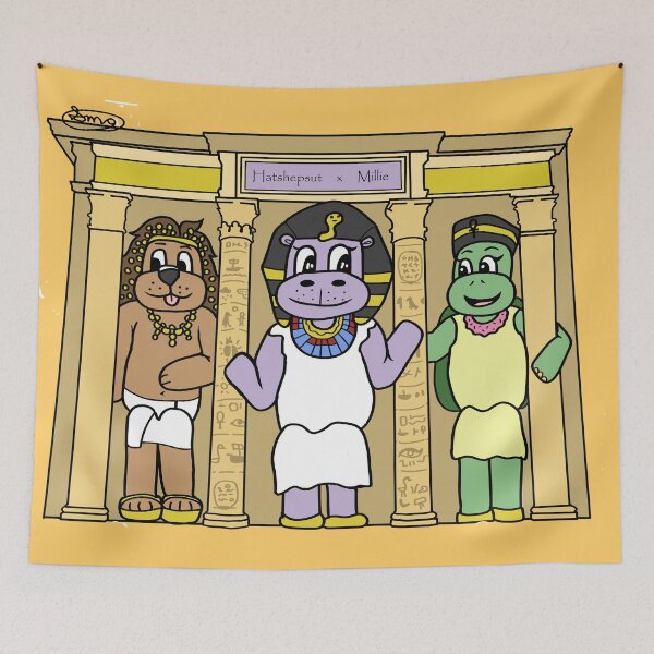 Item preview, Hatshepsut X Millie the Hippo designed and sold by Sara G.