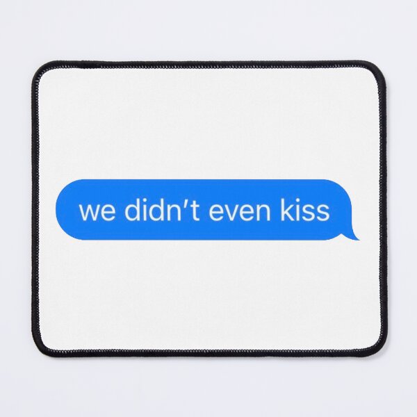 Item preview, heated rivalry we didn’t even kiss text hollanov designed and sold by wormboybuck.