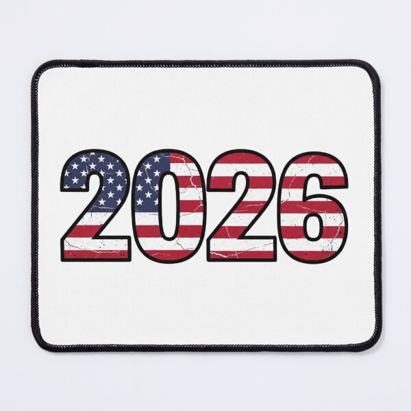 Item preview, 2026 American Flag Graphic Design T-Shirt Sticker Patriotic USA Election designed and sold by Design_Your_Day.