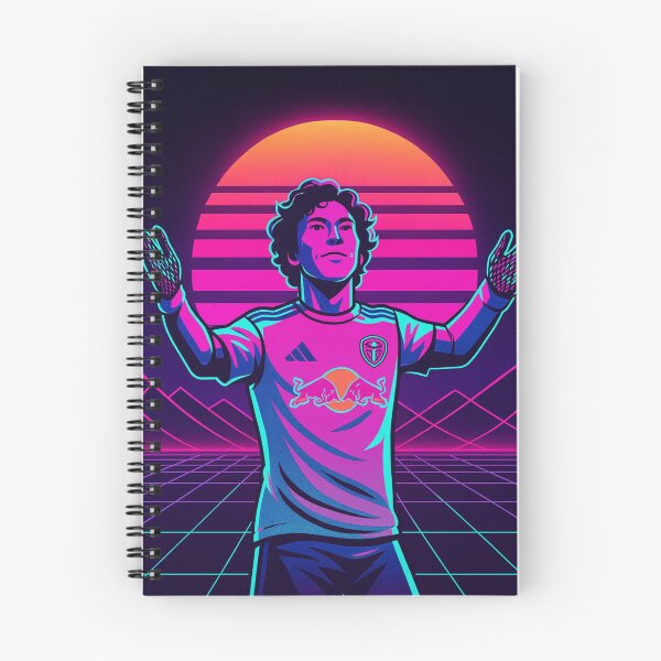 Item preview, Ao Tanaka Leeds United Japan Synthwave, cyberpunk graphic designed and sold by Gegenpress Design.