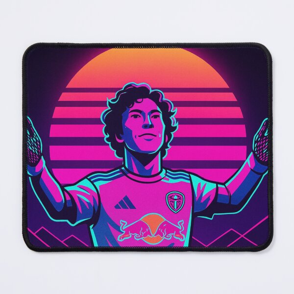 Item preview, Ao Tanaka Leeds United Japan Synthwave, cyberpunk graphic designed and sold by Gegenpress Design.