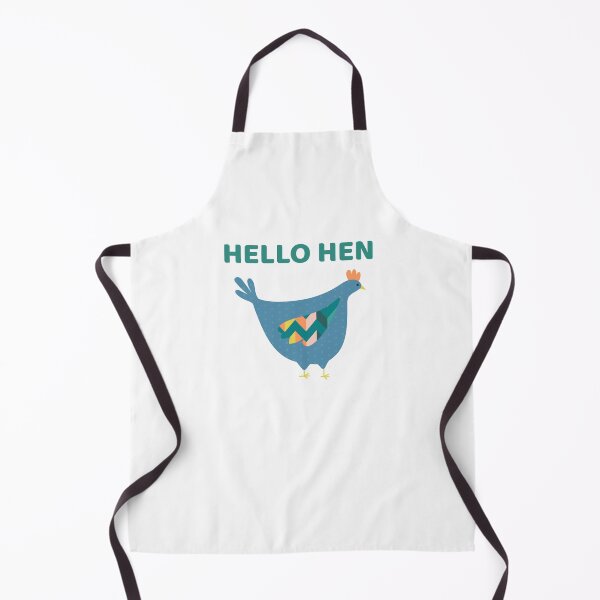 Item preview, Hello Hen – Cute Chicken with Scottish Saying  designed and sold by TalkTee Me.