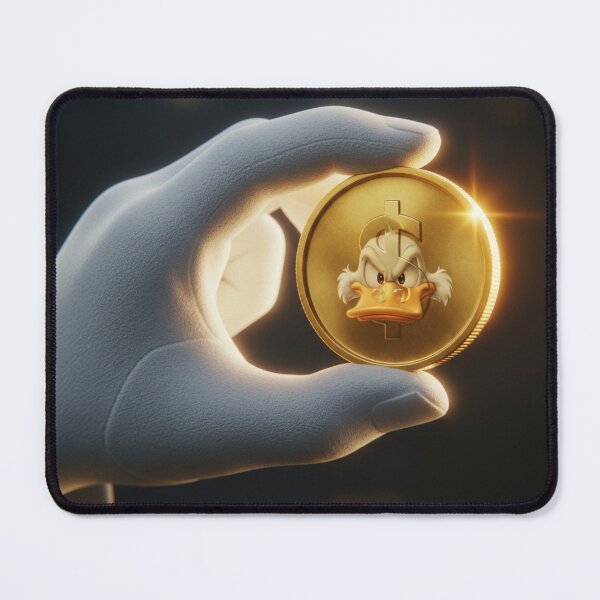Item preview, Scrooge McDuck Golden Coin Extreme Close-Up Reflection designed and sold by GEK-NERD.