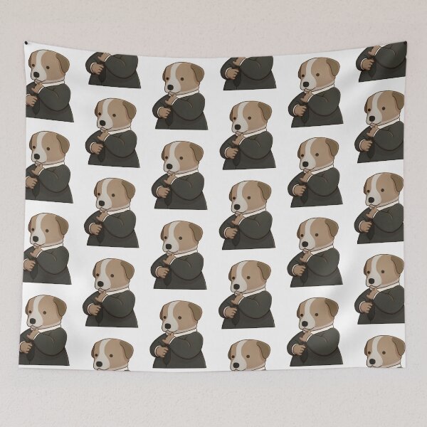 Item preview, Dog in a Suit Meme designed and sold by Asutip.