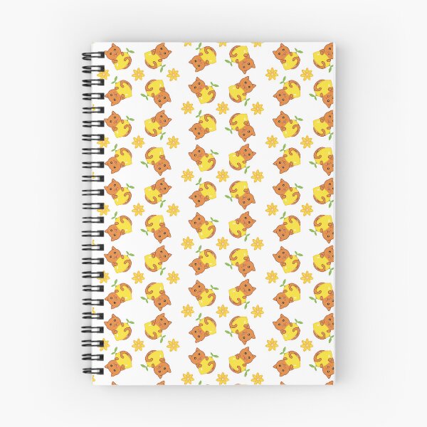 Item preview, cute lemon cat pattern designed and sold by Nature Unhinged.