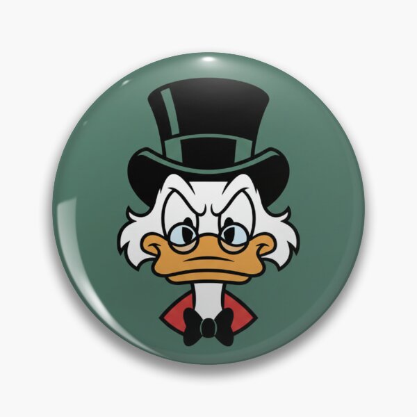 Item preview, Scrooge McDuck Minimalist Icon Simple Logo Art designed and sold by GEK-NERD.