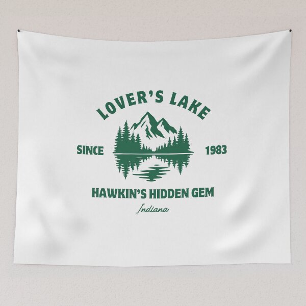 Item preview, Stranger Things Lover's Lake designed and sold by lavndershrtdays.