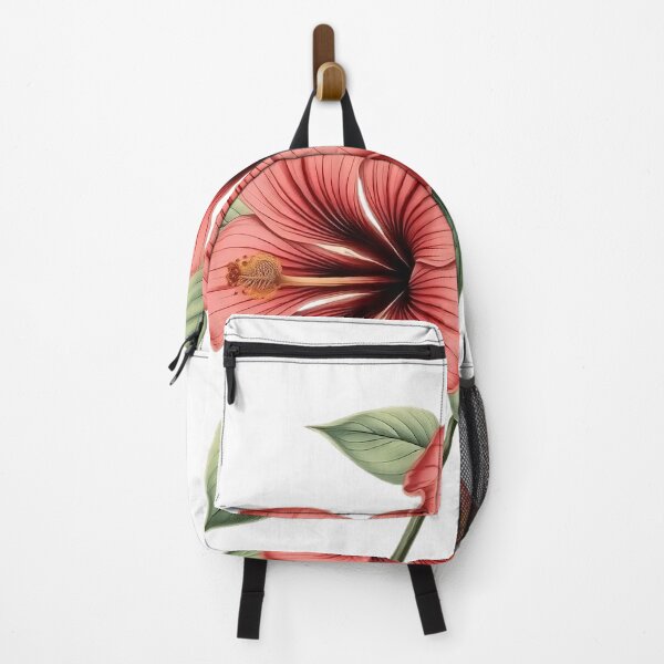 Item preview, Vintage Hibiscus Illustration - background removed designed and sold by Then & Now Flora.