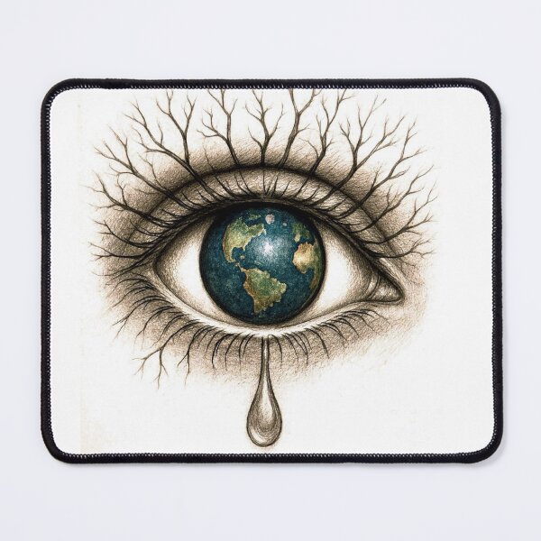 Item preview, Surreal eye of nature art designed and sold by awsomeeyes.
