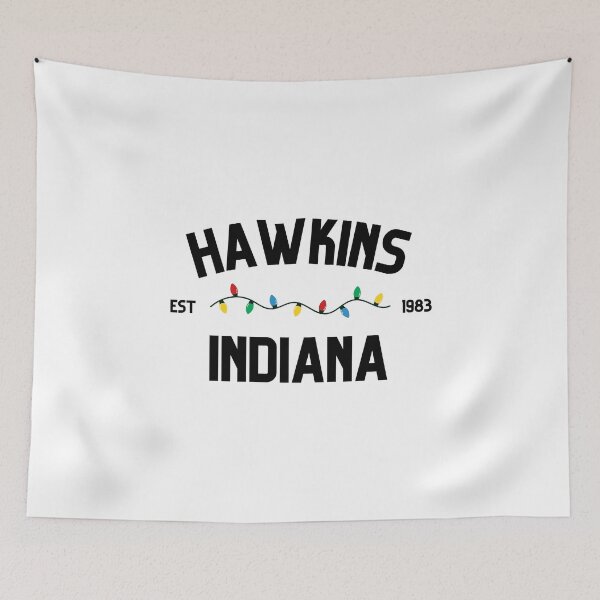 Item preview, Stranger Things Hawkins Indiana designed and sold by lavndershrtdays.