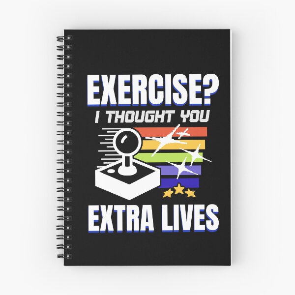 Item preview, Gamer Exercise Thought Extra Lives Funny Gaming Men Boys Kid designed and sold by BornBorn.