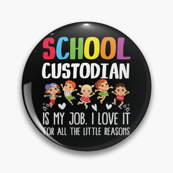 Item preview, School Custodian Is My Job. I Love It For All The Little Reasons designed and sold by Gogetgiggles.