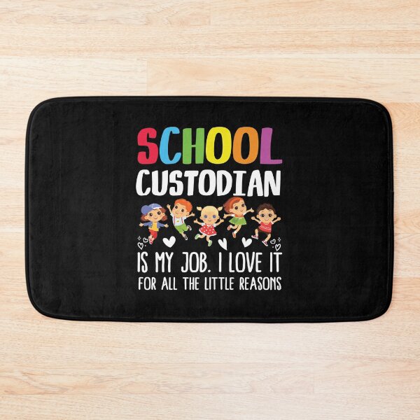 Item preview, School Custodian Is My Job. I Love It For All The Little Reasons designed and sold by Gogetgiggles.