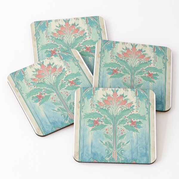 Item preview, Christmases of Yesteryear — Vintage Holiday Posters designed and sold by MidArtForge.