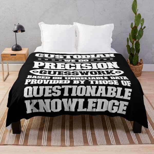 Item preview, Custodian We Do Precision Guesswork Job Humor designed and sold by Gogetgiggles.