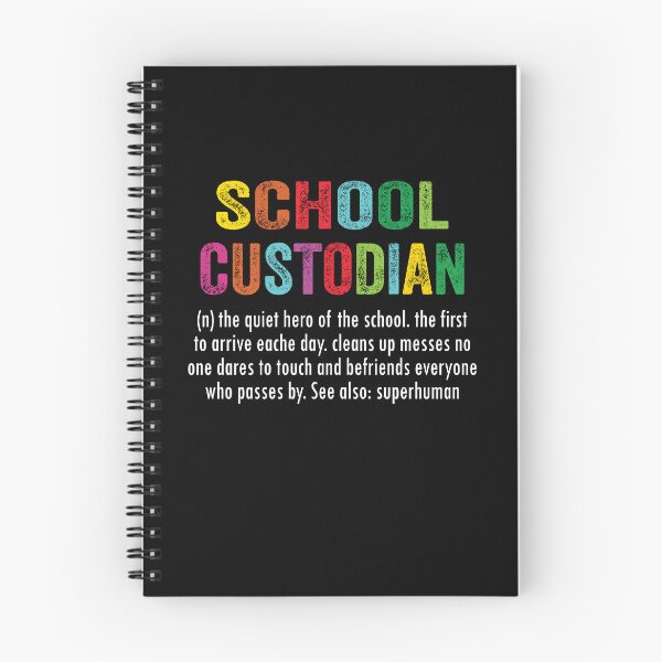 Item preview, School Custodian Quiet Hero Of The School designed and sold by Gogetgiggles.