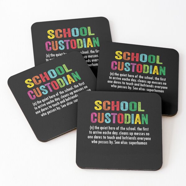 Item preview, School Custodian Quiet Hero Of The School designed and sold by Gogetgiggles.