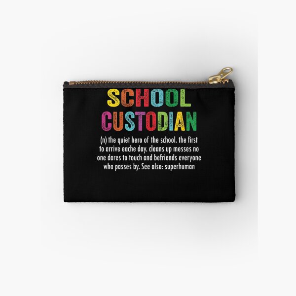 Item preview, School Custodian Quiet Hero Of The School designed and sold by Gogetgiggles.