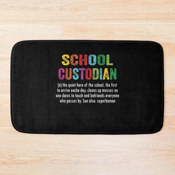 Item preview, School Custodian Quiet Hero Of The School designed and sold by Gogetgiggles.
