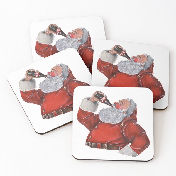 Item preview, Retro Santa Drinking designed and sold by jamesbrooker.